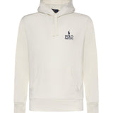 Felpa in misto cotone con logo 710B14661 004 POLO RALPH LAUREN 