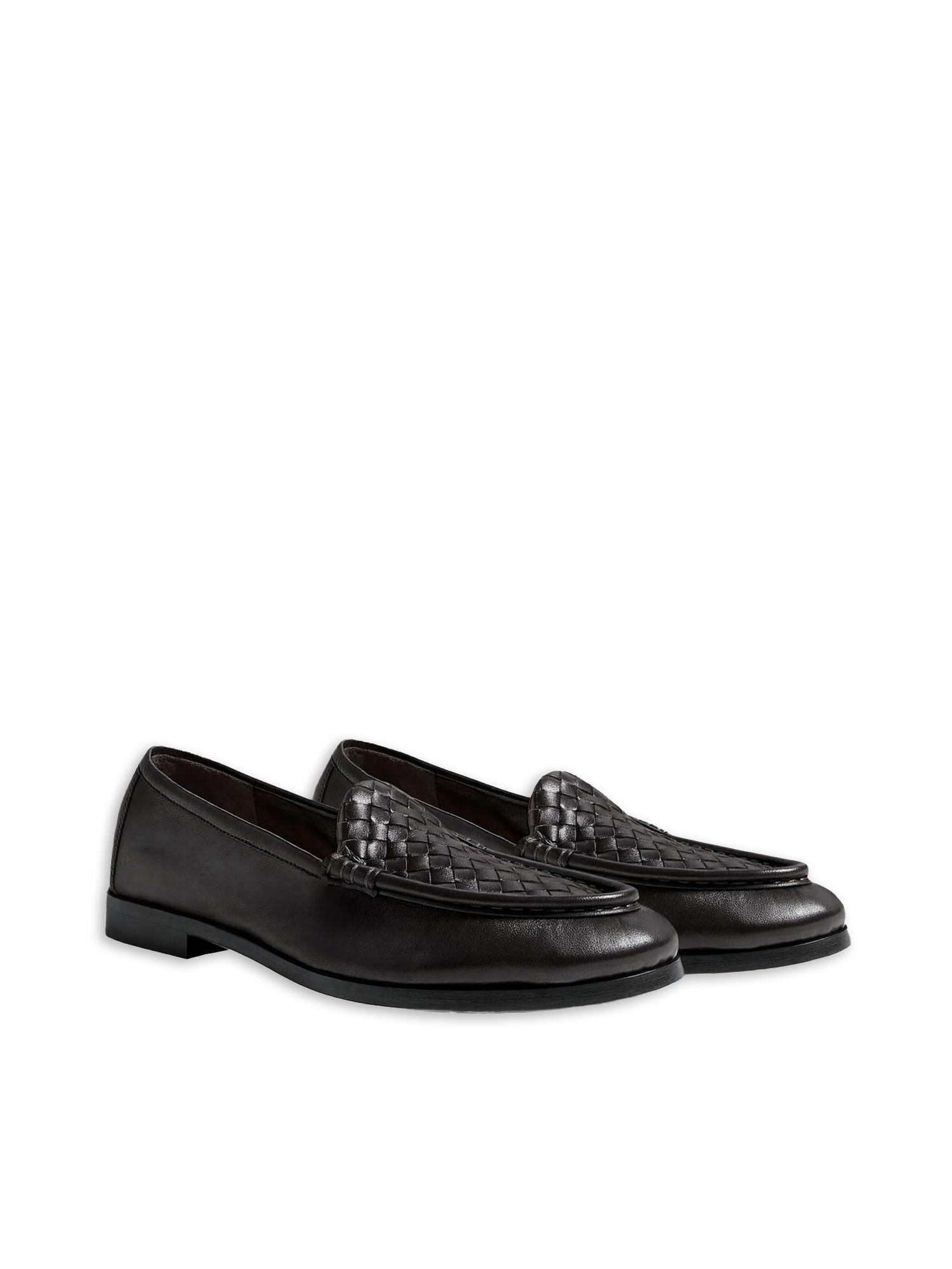 Mocassini Silenzio in pelle 876126 VBSDO2006 BOTTEGA VENETA 