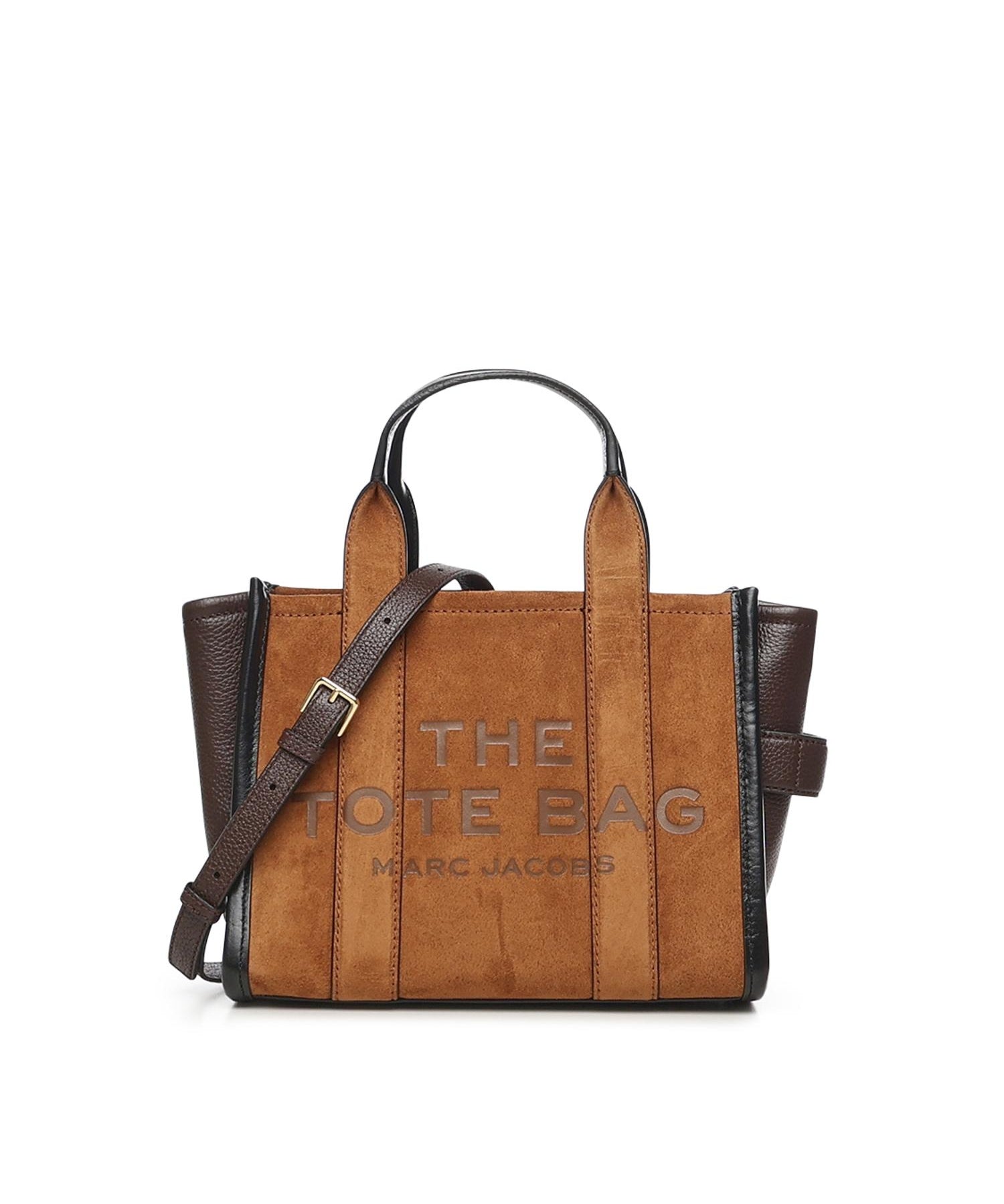 Borsa The small tote in pelle scamosciata 2F5HTT030H01 860 MARC JACOBS 