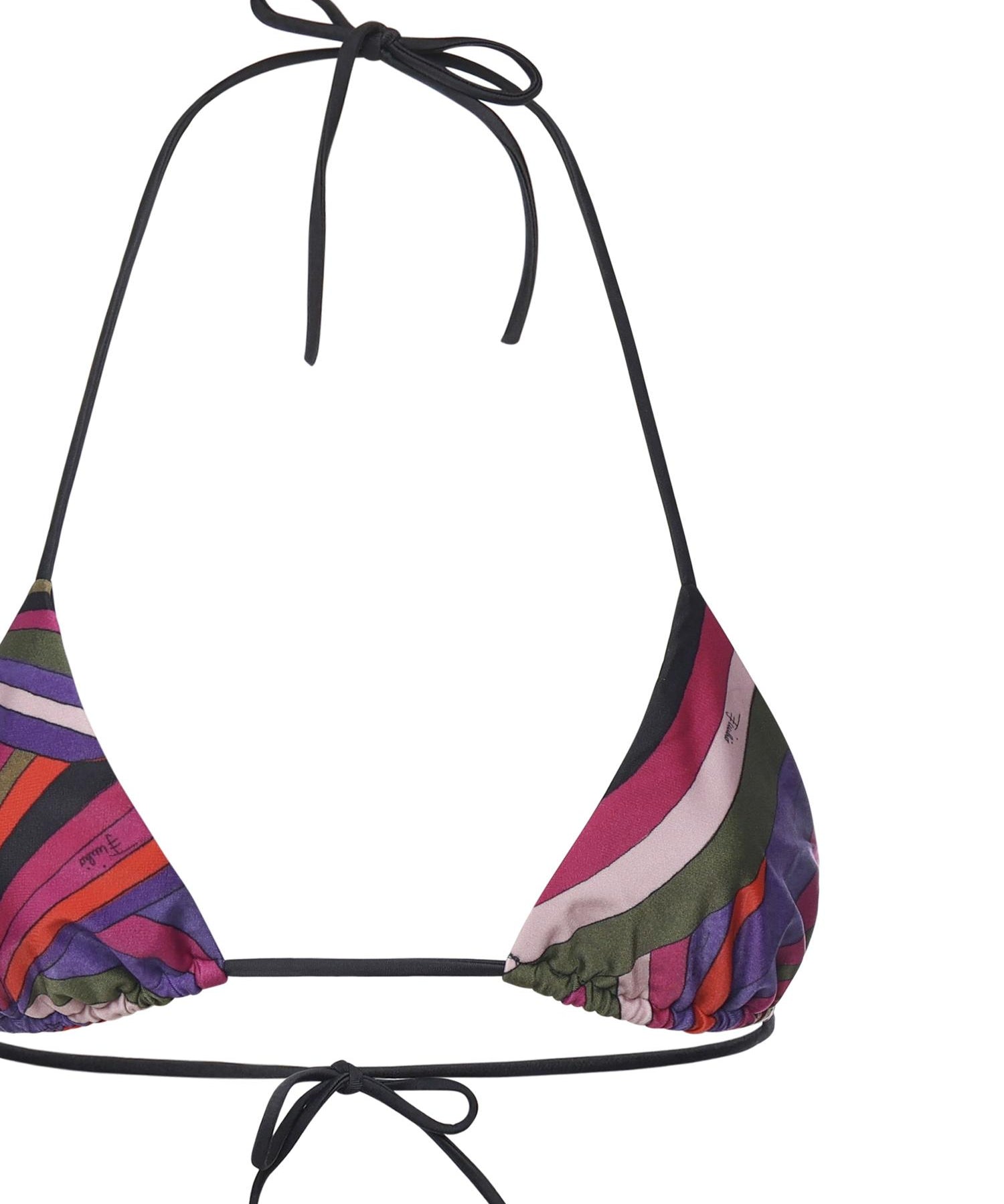 Top bikini a triangolo con stampa Iride 5UMX22 5U755011 PUCCI 