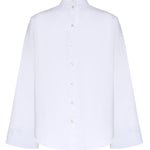 Camicia in popeline di cotone AA9C1010T611C 000 ALAIA 
