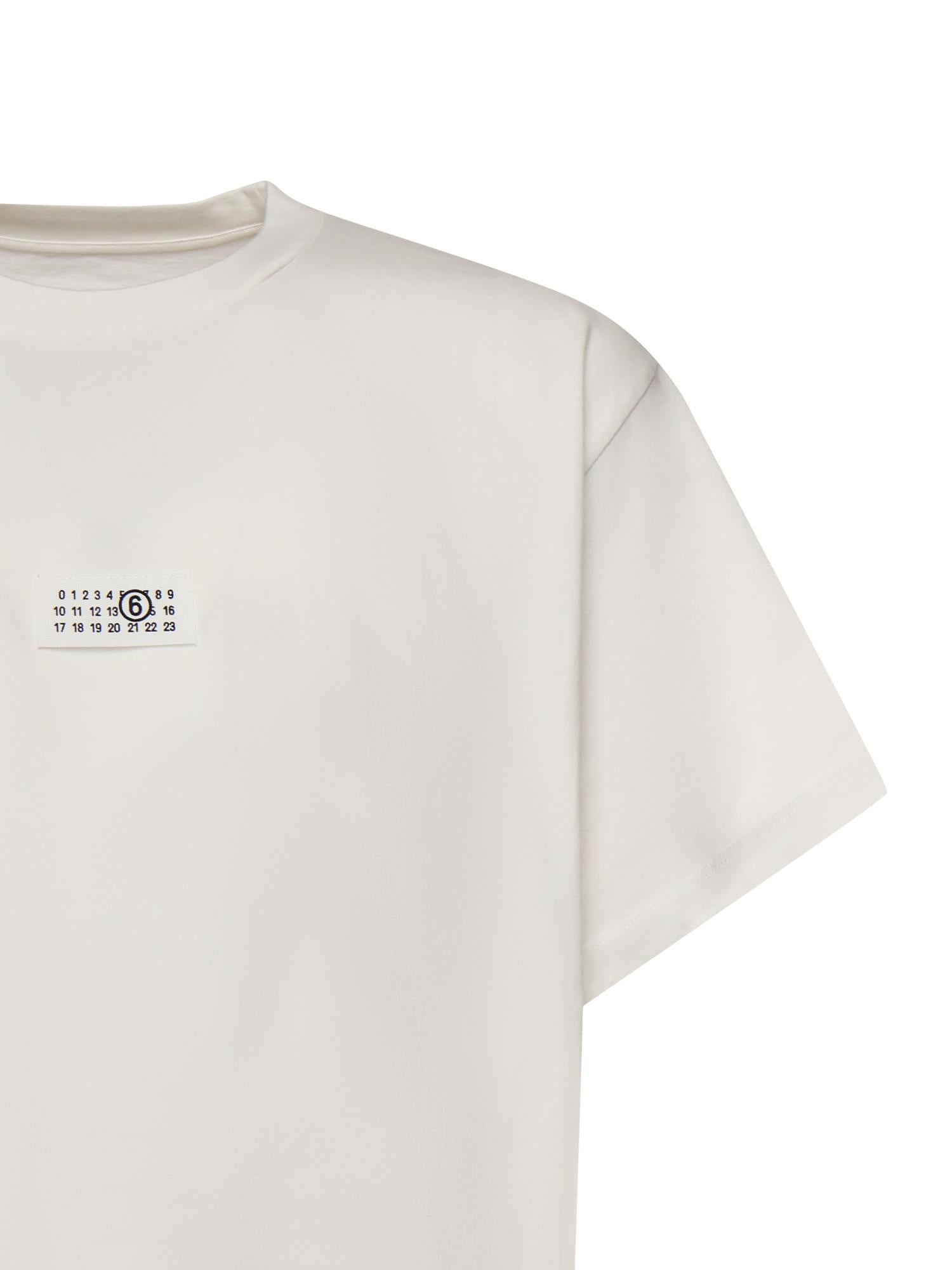 T-shirt numeric in cotone SH0GC0032 M20170101 MM6 Maison Margiela 