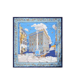 Foulard in seta con stampa 311595 792625100 FERRAGAMO 