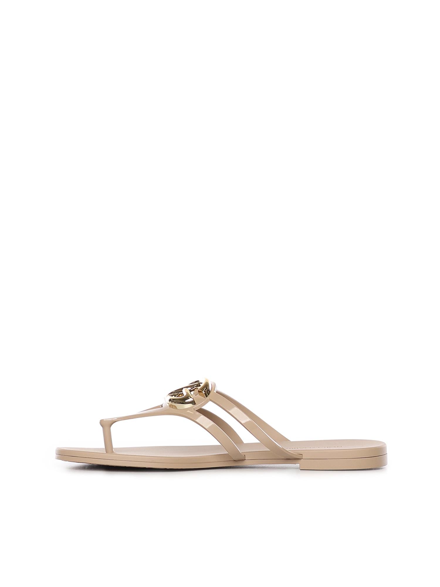 Sandali infradito in gomma CW2418 AY8178B185 DOLCE & GABBANA 