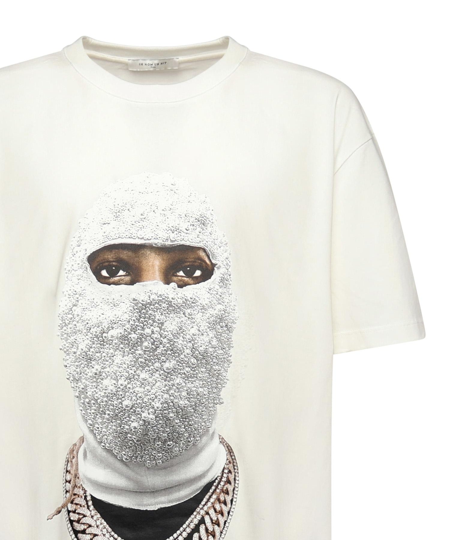 T-shirt con stampa in cotone NUW25256 081 IH NOM UH NIT 