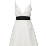 Abito corto in tela di lana F6JEYT FUBGEW0001 DOLCE & GABBANA 