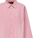 Camicia con logo in denim 822840 TRWB12014 BALENCIAGA 