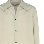 Camicia in twill di viscosa 762714 V35E01575 BOTTEGA VENETA 