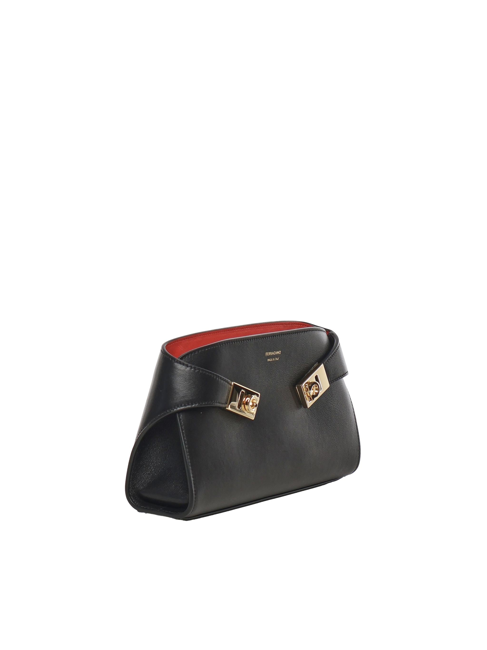 Mini borsa a tracolla Hug 218964 774628005 FERRAGAMO 