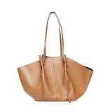 Borsa Mochi in pelle LARGE MOCHI PEBBLE GRAIN LEATHER  YUZEFI 