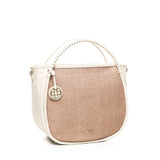 Borsa Flaminia <BR/> 73BS90001 FLAMINIANAT/OFFWHITE V° 73 