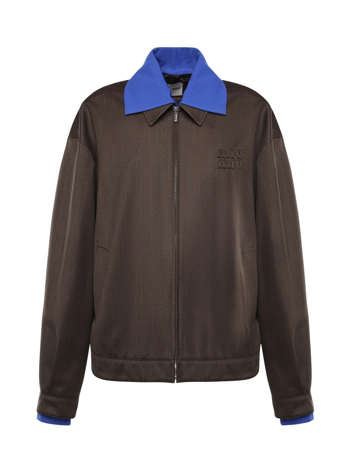 Blouson in tessuto cover ML1418 180RF0324 MIU MIU 