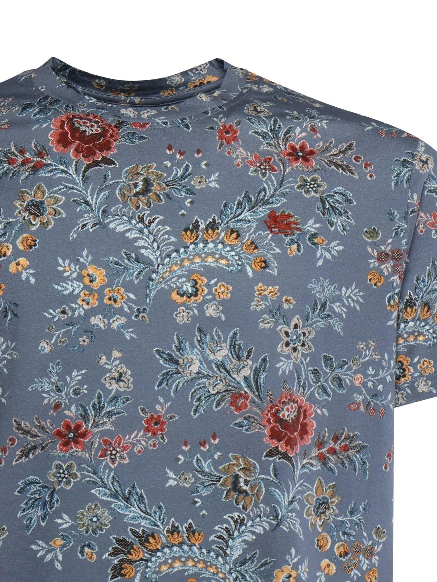 T-shirt con stampa floreale MRMA0002 AK931X0882 ETRO 