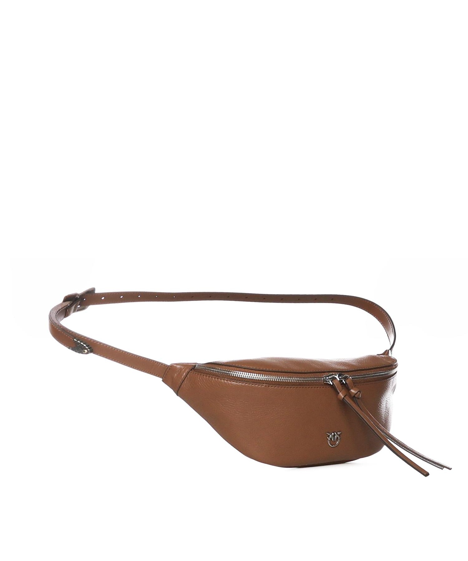 Marsupio in pelle new biker 106724 A2JGL17O PINKO 