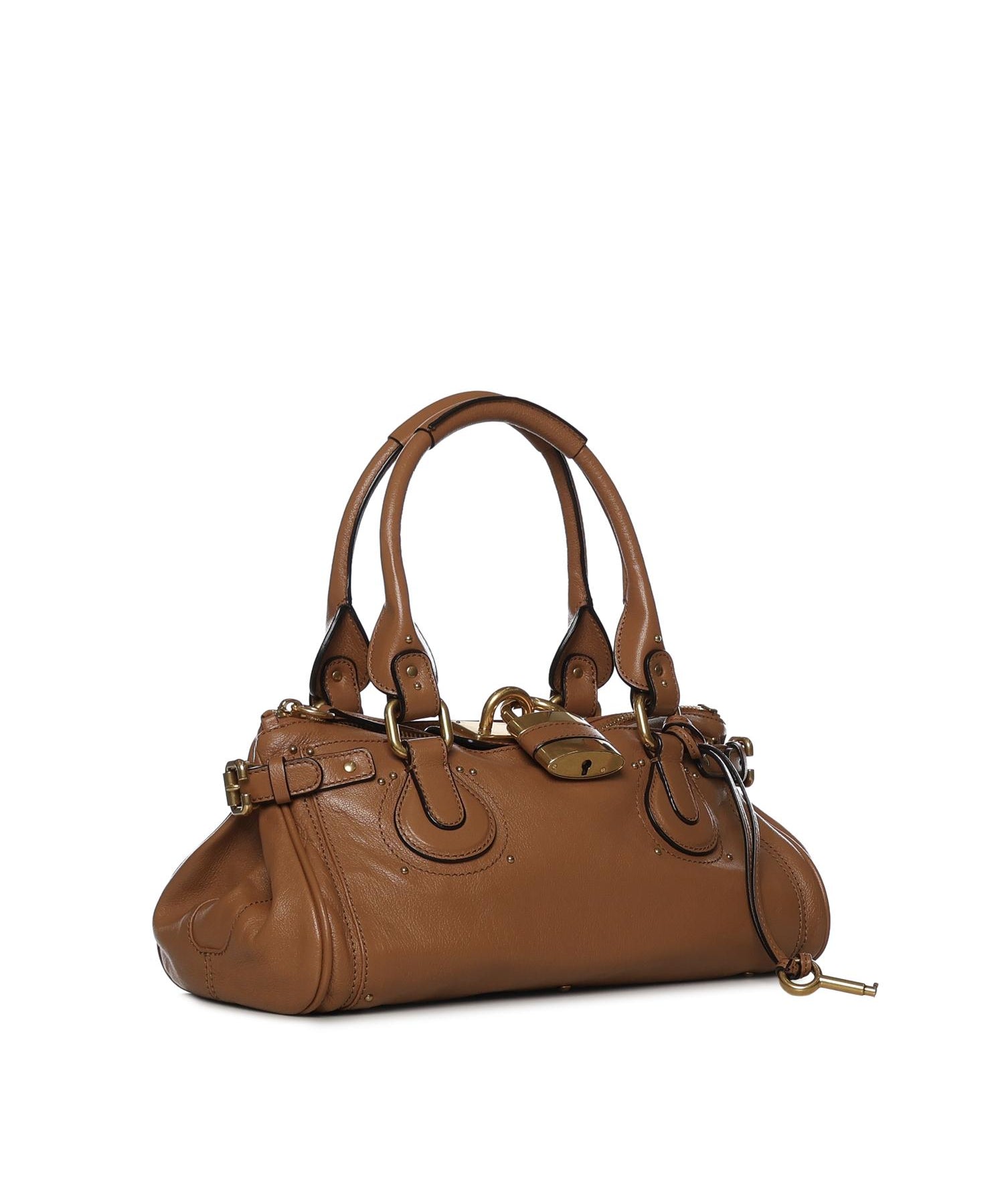 Borsa Paddington in pelle granata CH25WS802P75 209 CHLOÉ 
