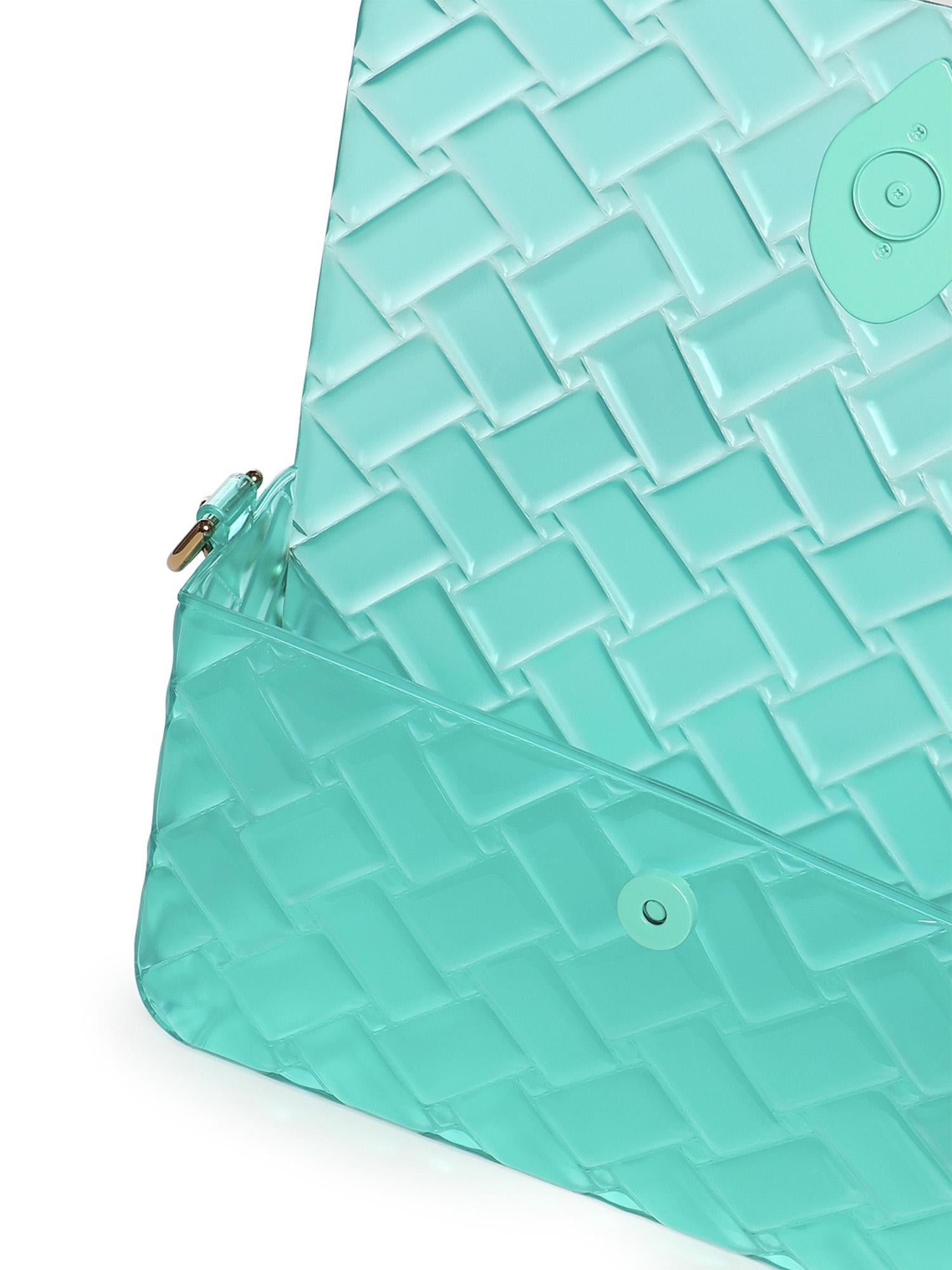 Borsa a spalla Kensington Jelly 5585177999 TURQUOISE KURT GEIGER 