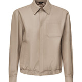 Giubbotto Selleria in pelle FPJ884 ATG3F0QB9 FENDI 