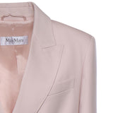 Blazer doppiopetto in lana mohair e seta 2611041171600 022 MAX MARA 