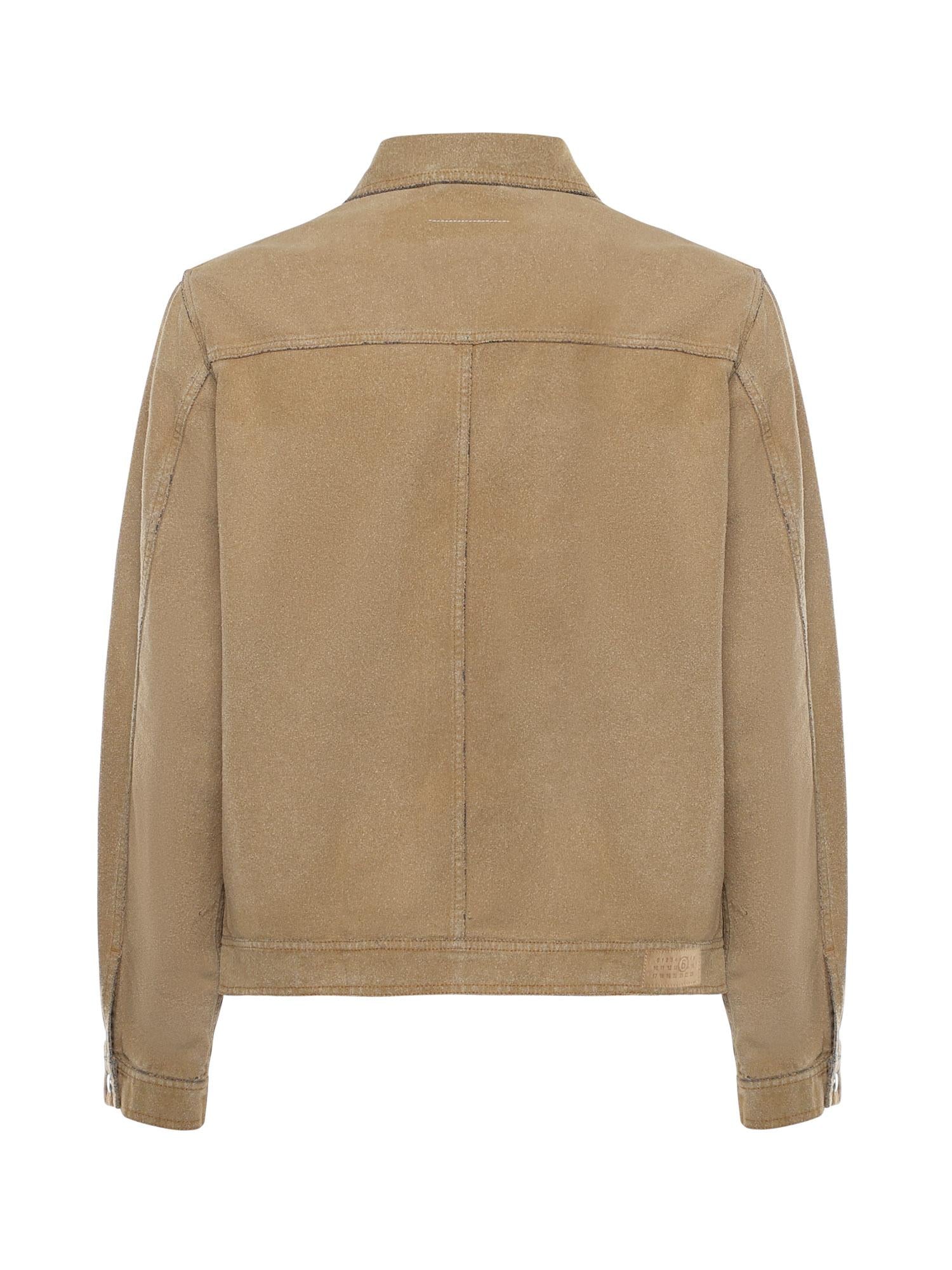 Giacca trucker in denim SH0AM0078 M30050123 MM6 Maison Margiela 