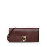 Pochette Love Bag Click Soft Horizontal in pelle 106022 A0QOR49Q PINKO 