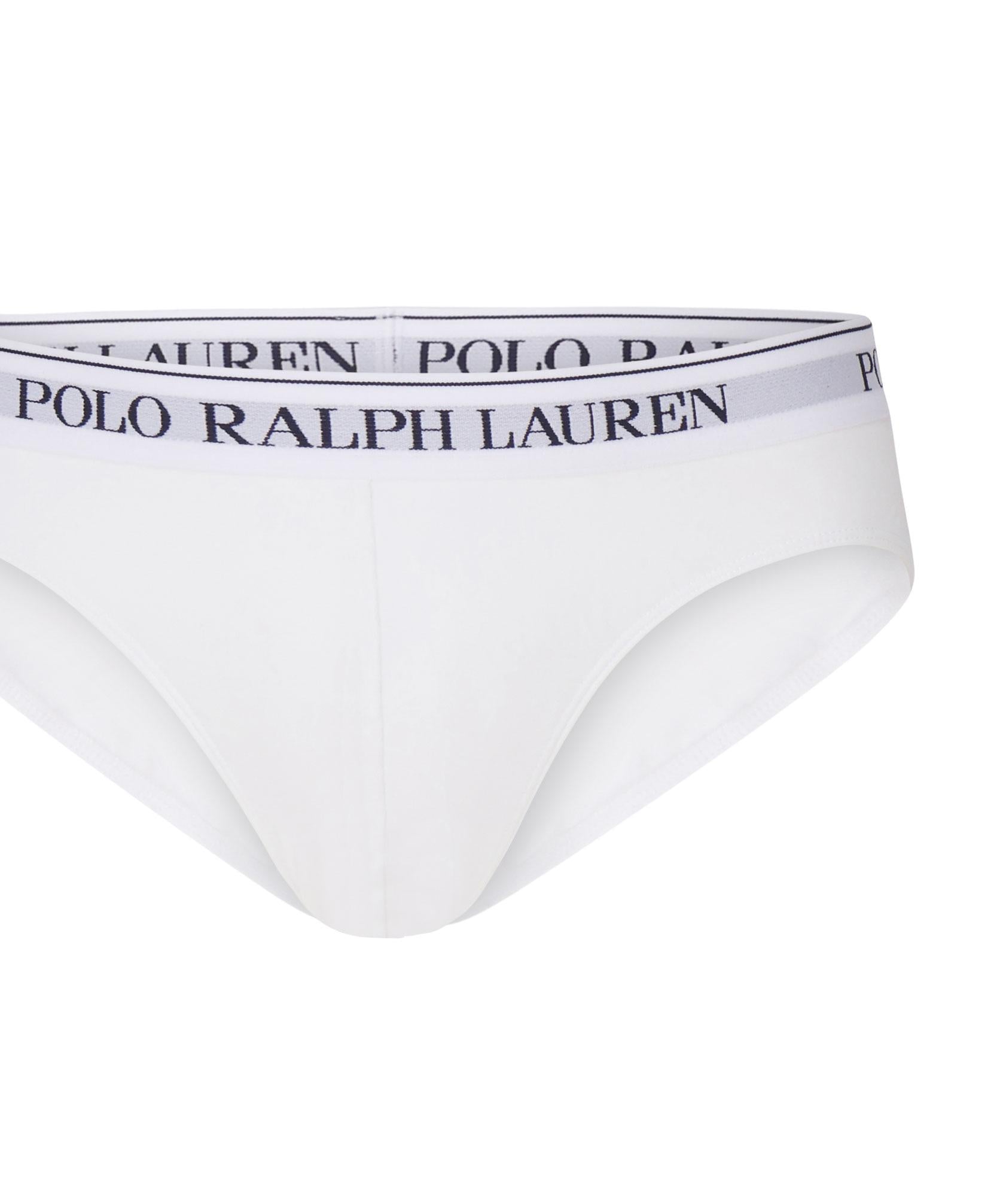 Tre paia di slip in cotone 714835884 001 POLO RALPH LAUREN 