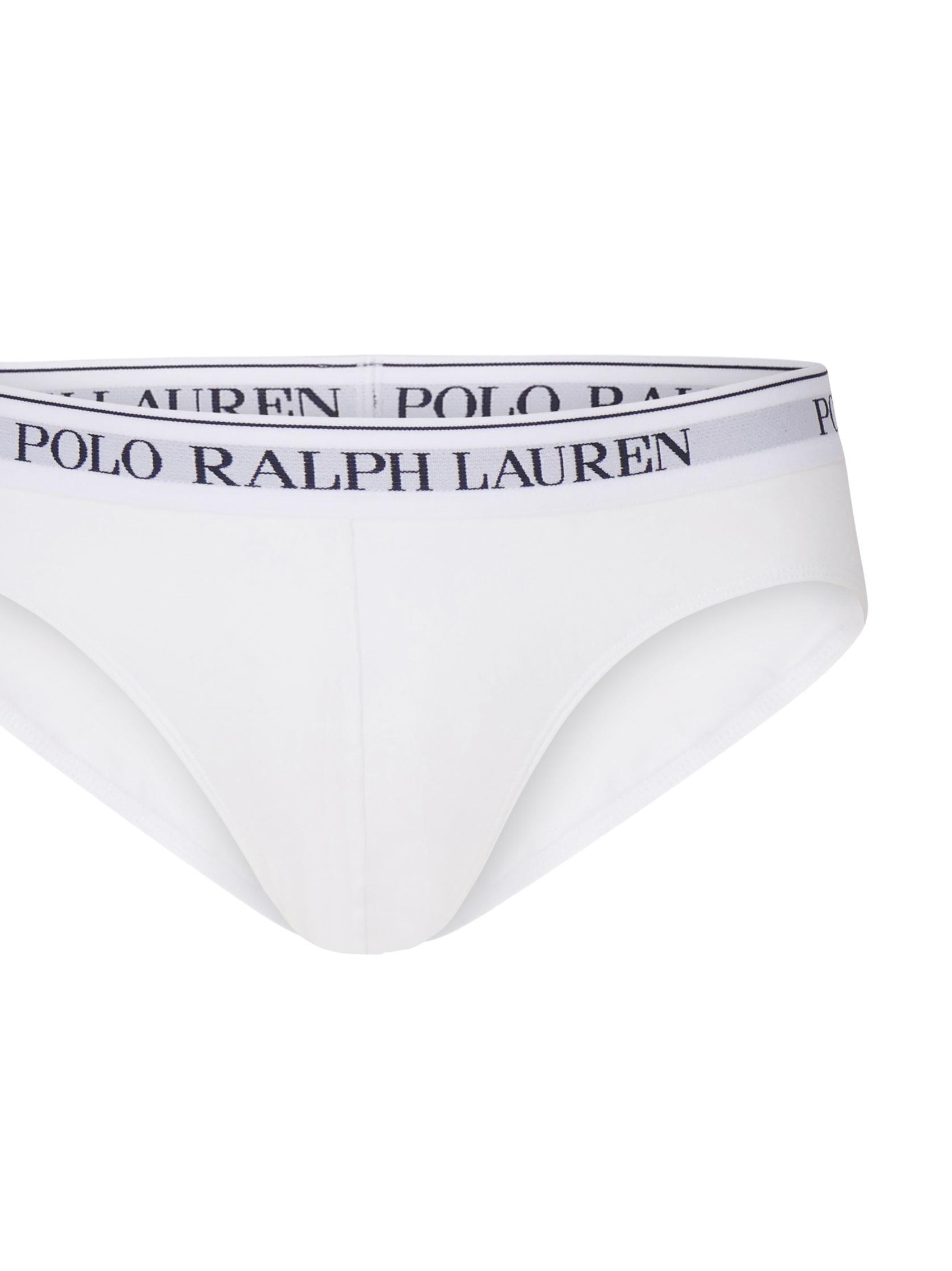 Tre paia di slip in cotone 714835884 001 POLO RALPH LAUREN 