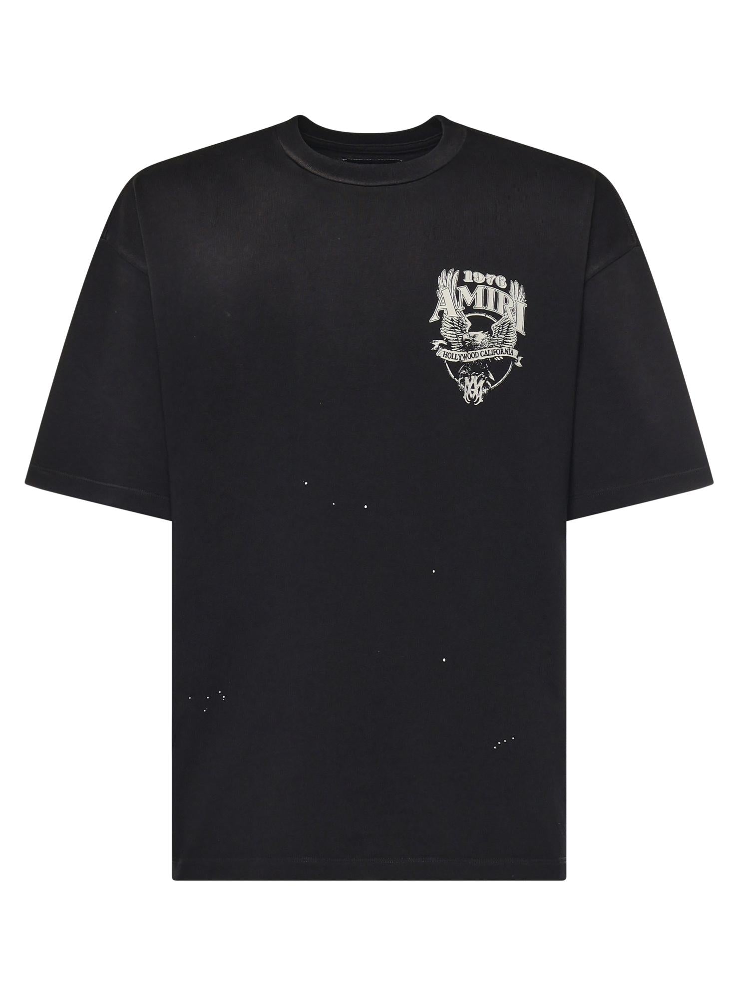 T-shirt Eagle con logo AMTOJR1024 001 AMIRI 