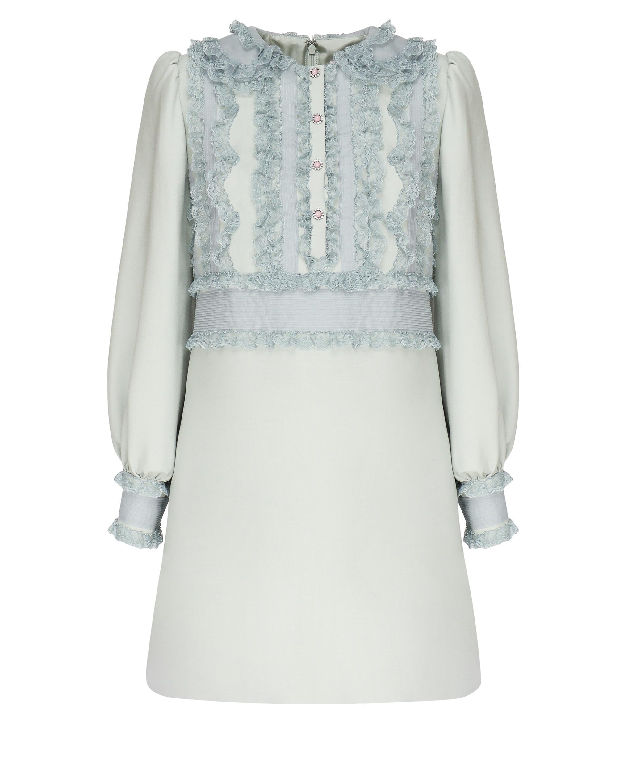 Abito corto in crepe couture ricamato 6B3VAEJ6 1CFR5F VALENTINO GARAVANI 