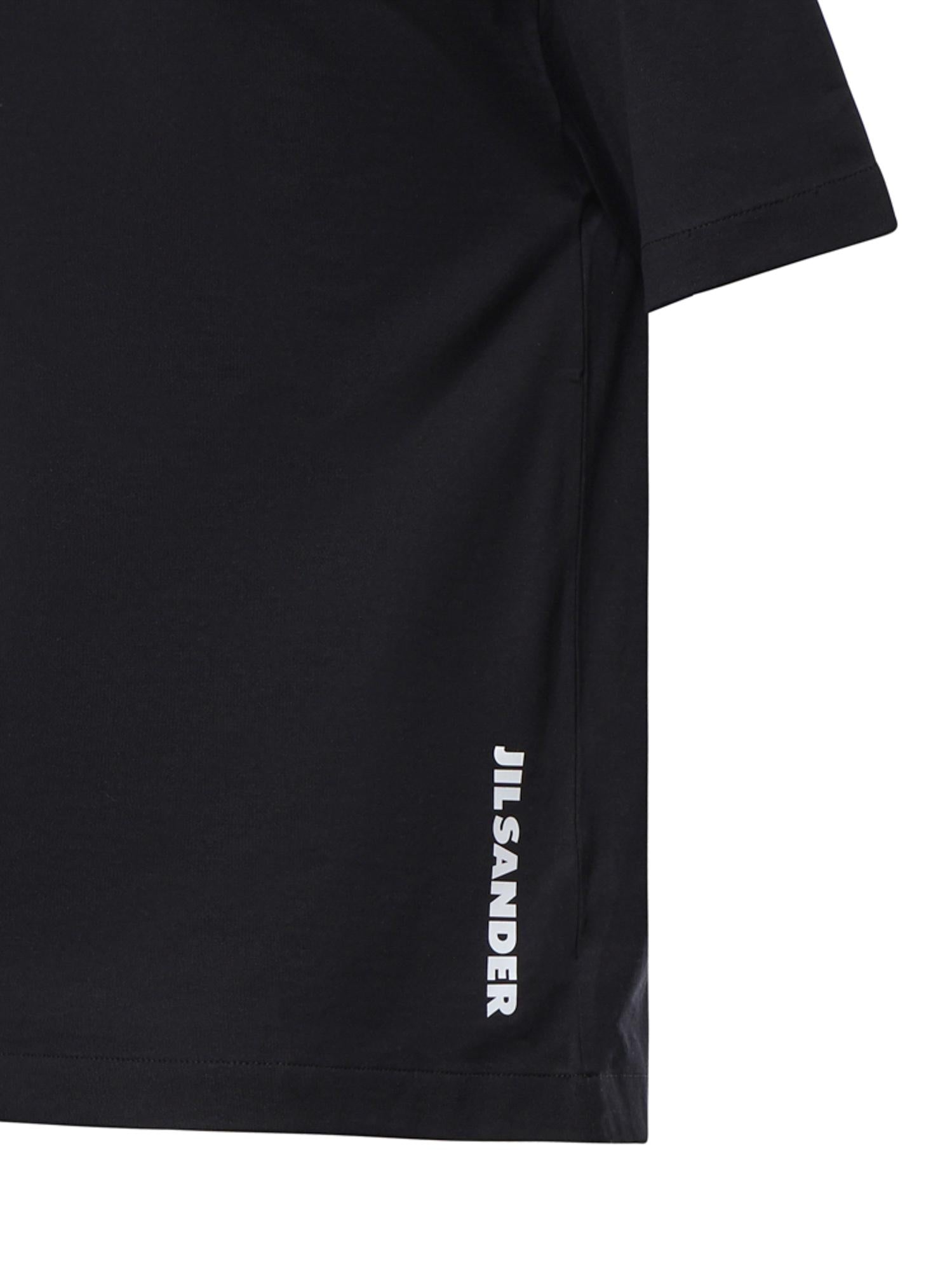 T-shirt in cotone con logo J22GC0277 J20348001 JIL SANDER 