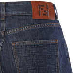 Short in denim FLP861 AW82F1UKI FENDI 