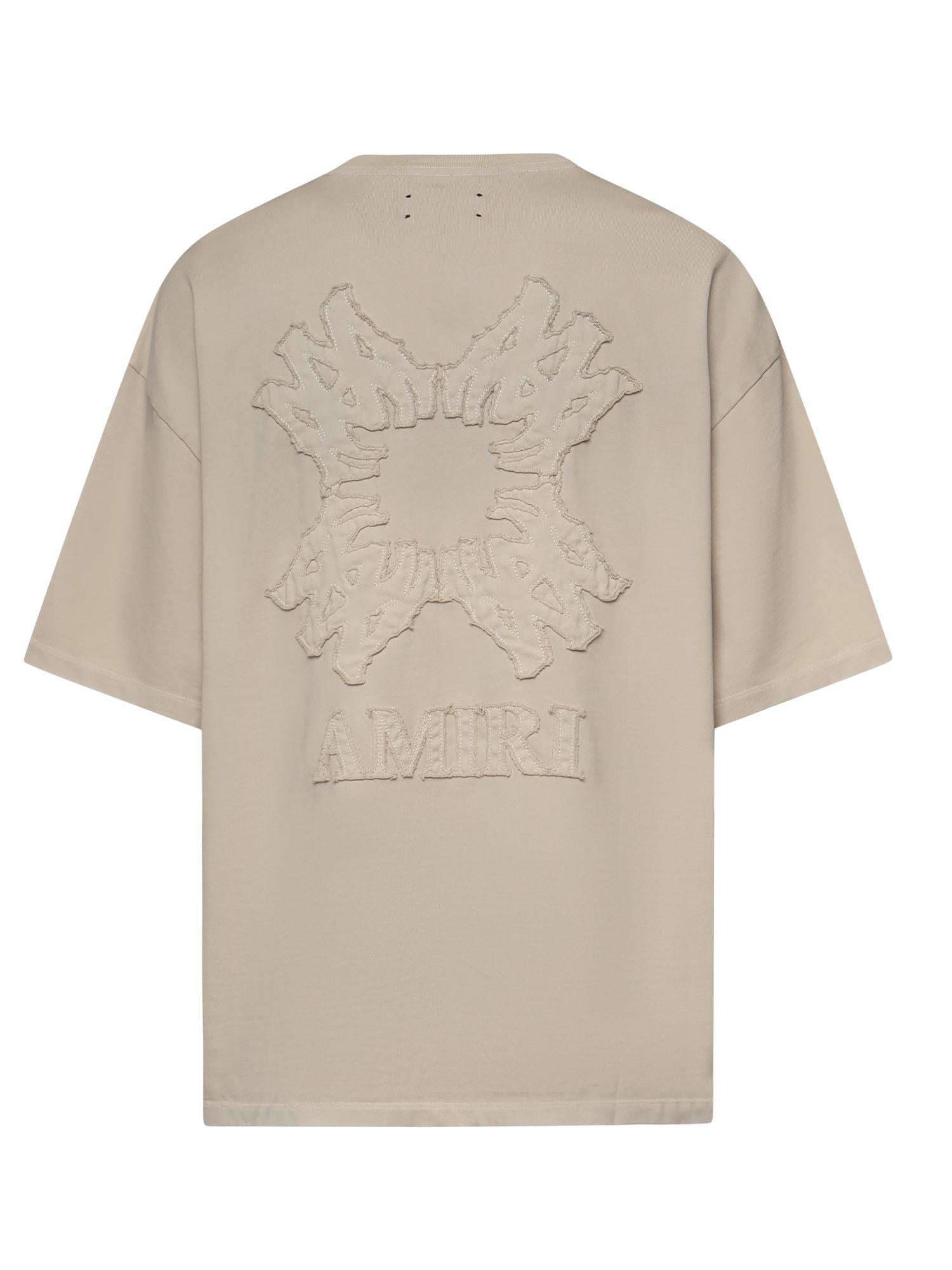 T-shirt Ma Quad con logo AMTOJR1029 127 AMIRI 