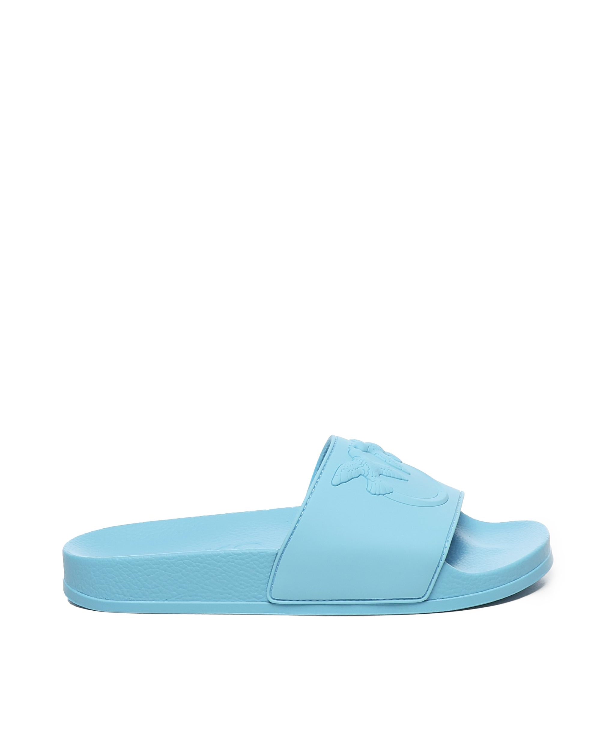Slide in gomma con logo SS0093 E027EA7 PINKO 