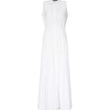 Vestito chemisier Lily in cotone AUS5LILYW WHITE ALBERTO AUDENINO 