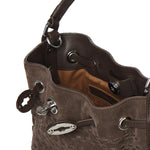 Secchiello Monda' Musiva in suede 068980 2220000Z0202 ZANELLATO 