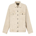 Giacca in denim con logo 844891 TSWB29501 BALENCIAGA 