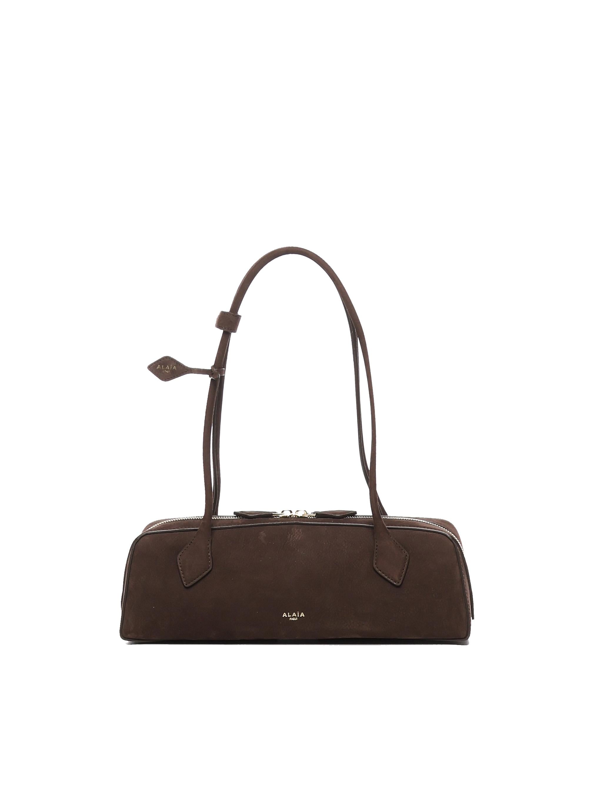 Borsa Le Teckel Media in nabuk AA1S06033CA214 741 ALAIA 