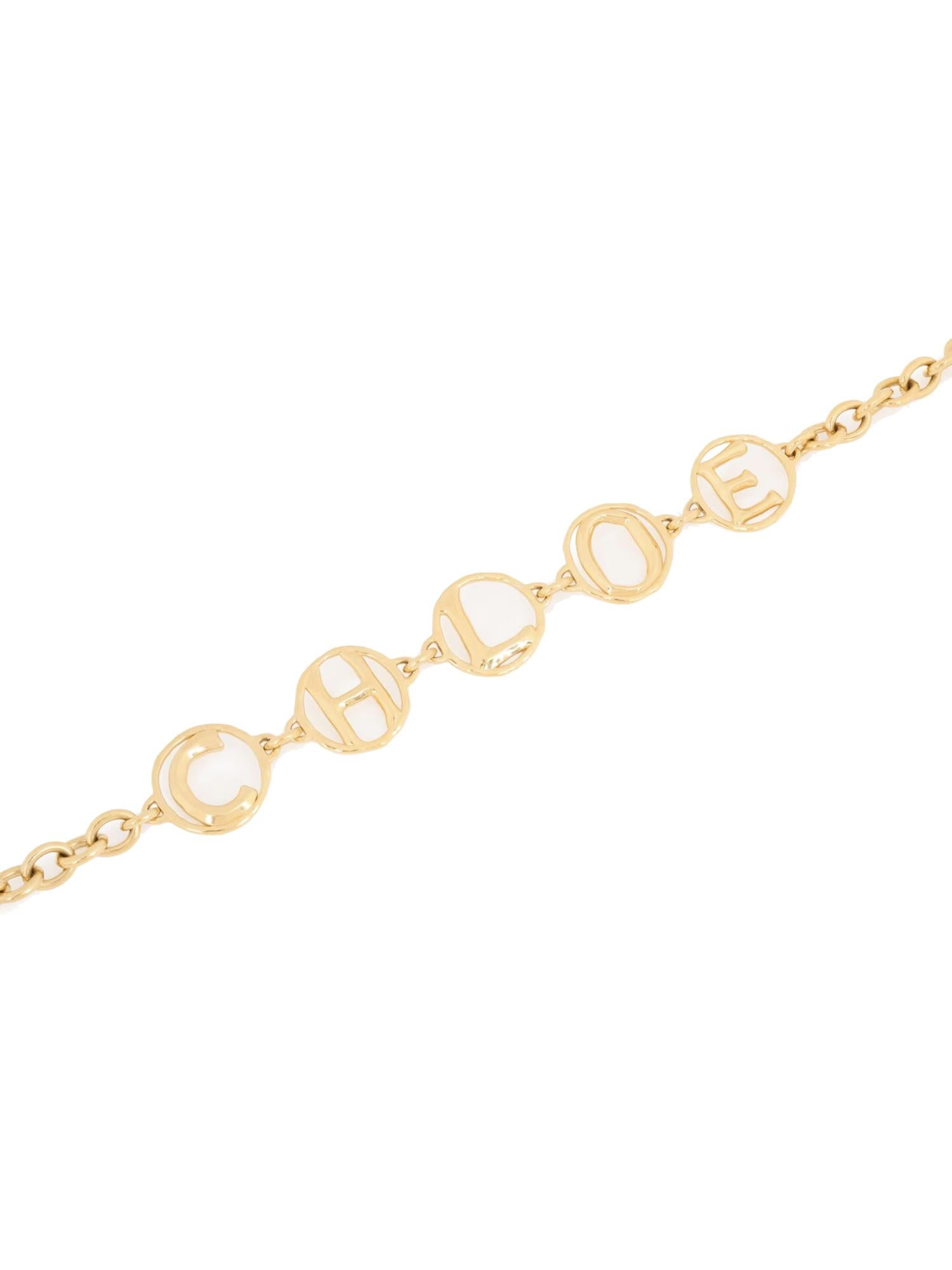 Cintura gioiello Chloé Script CH26SBJ01CB7 9DC CHLOÉ 