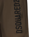 Boxer midi con logo D7B646000 307 DSQUARED2 