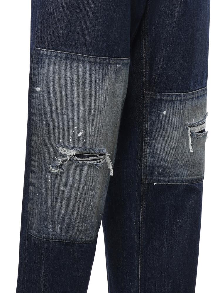 Jeans a gamba dritta SH0LA0043 M30055967 MM6 Maison Margiela 