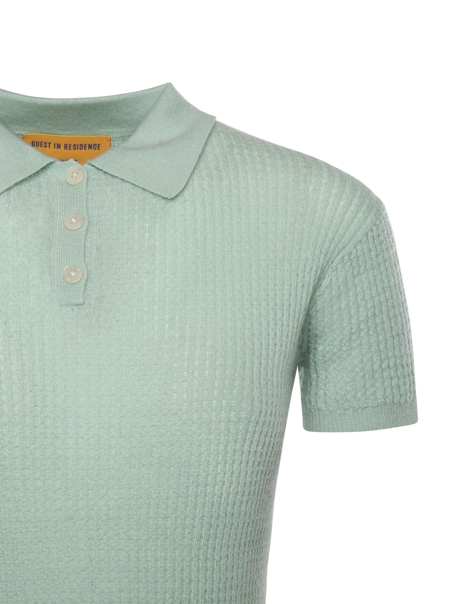 Polo Shrunken in cashmere W10111WF SEAGLASS GUEST IN RESIDENCE 