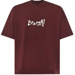 T-shirt in cotone con logo TS002002 RED BONSAI 