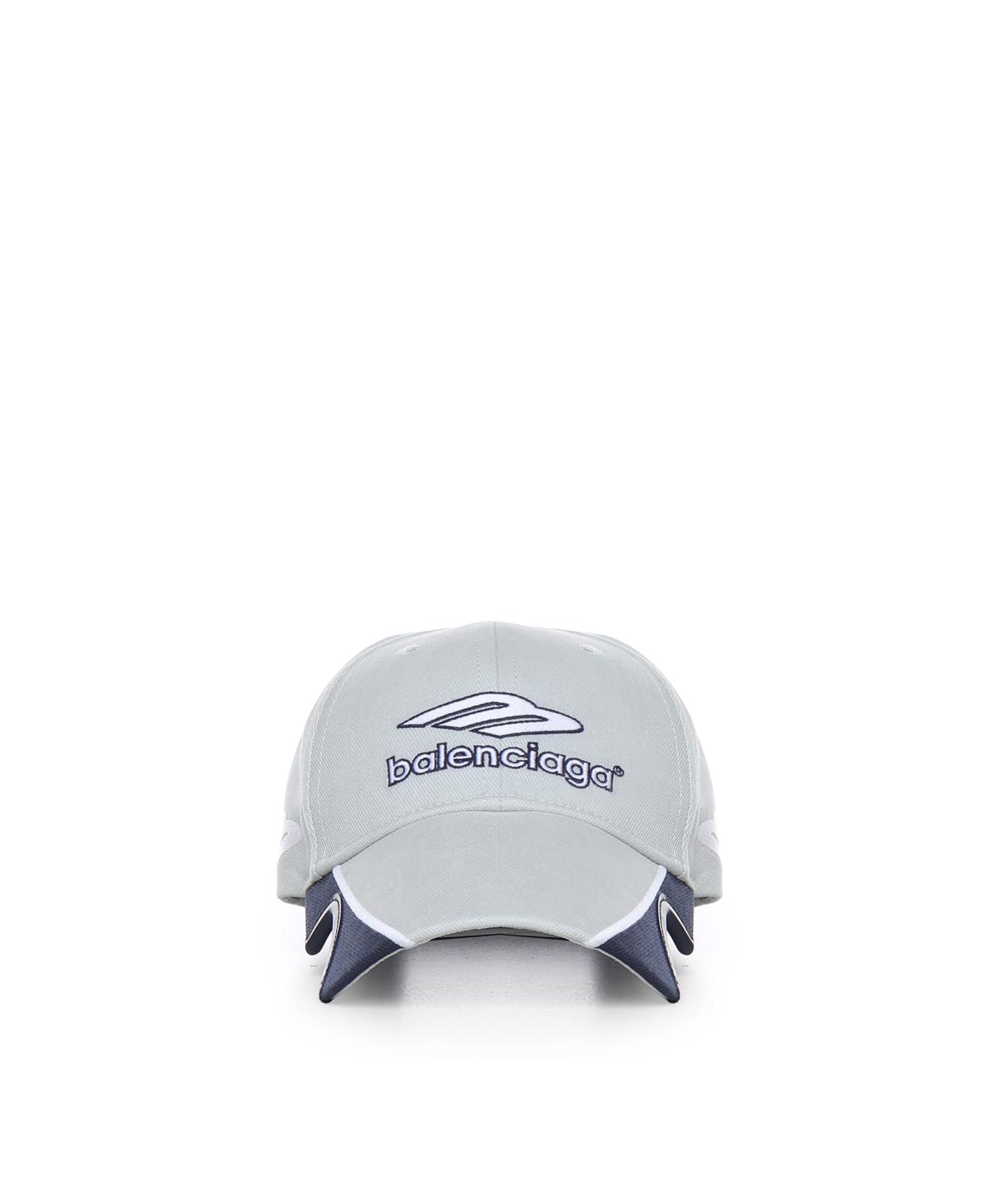 Berretto 3B Football in drill di cotone 857722 410B21242 BALENCIAGA 