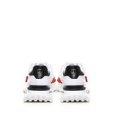 Sneakers raptor 1 in pelle<BR/> RAPTOR1 NAPPAWHITE/BLACK GIULIANO GALIANO 