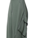 Pantaloni cargo in viscosa AA9P1388W183D 629 ALAIA 