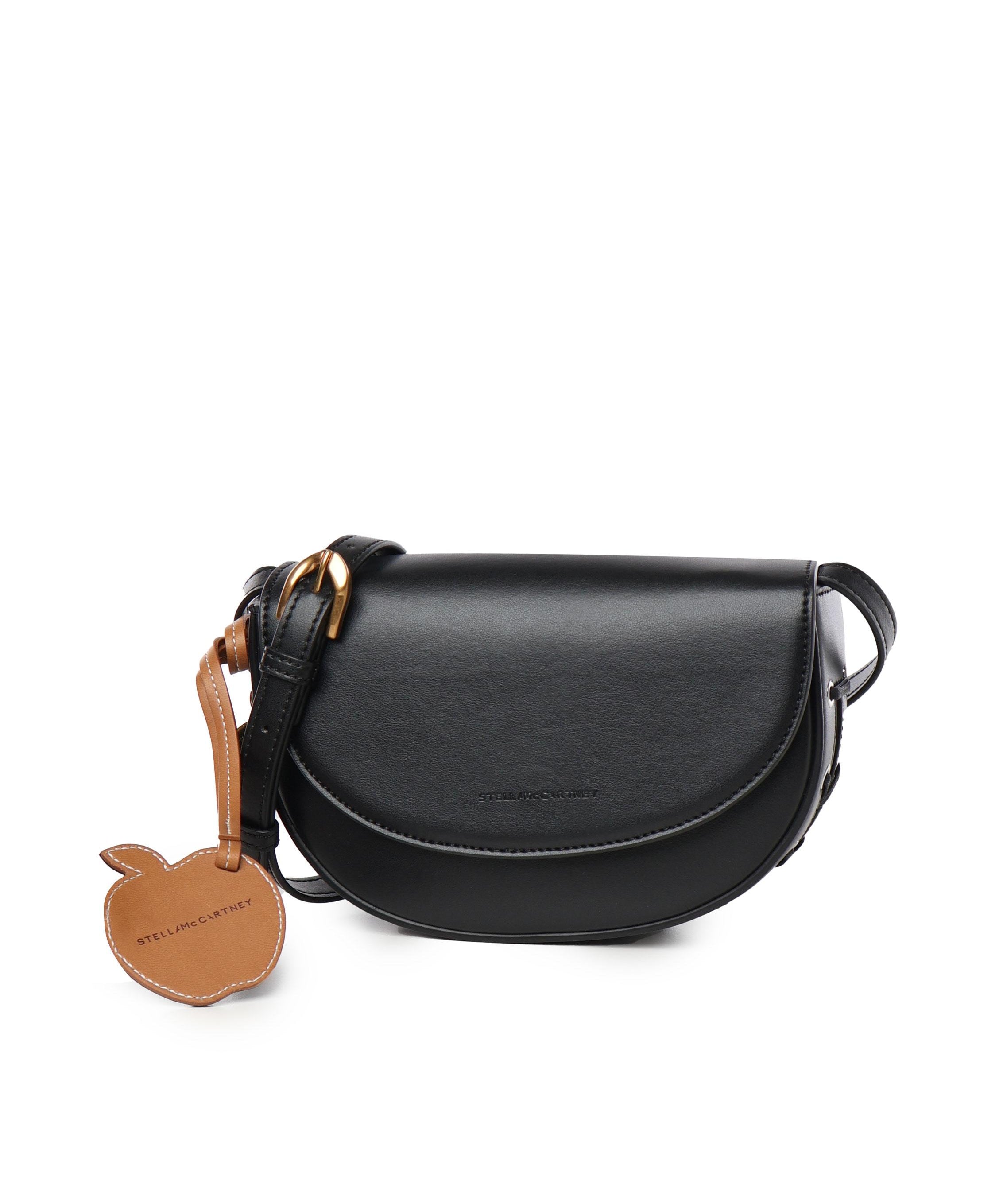 Borsa a spalla small con cuciture a sopraggitto Frayme 7B0092 WP03801000 STELLA McCARTNEY 