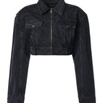 Giacca in denim zebrata 114027 256 ROTATE 