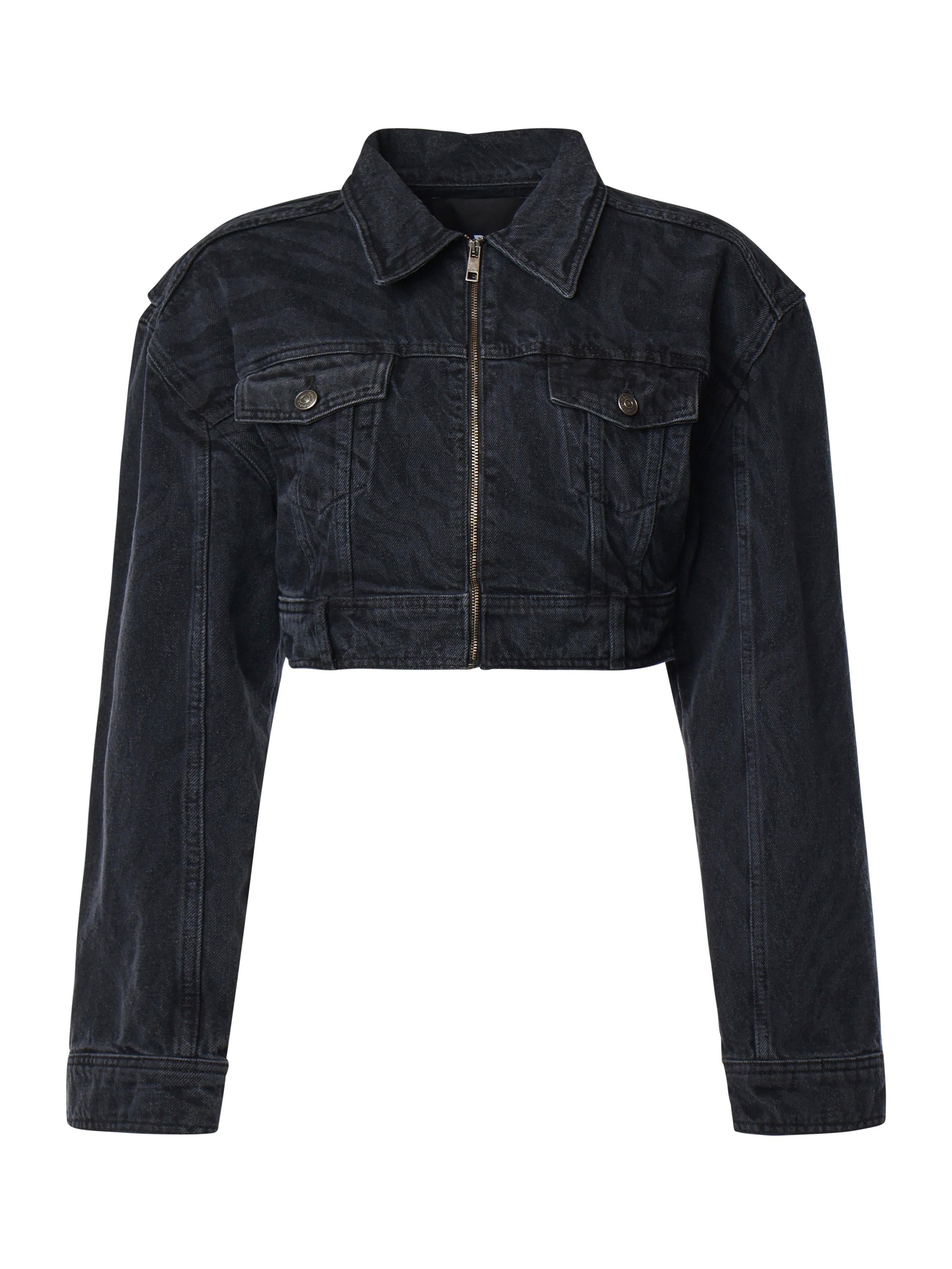 Giacca in denim zebrata 114027 256 ROTATE 