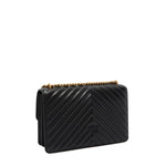 Borsa media a tracolla Love Bag One Chevron 100941 A0GKZ99Q PINKO 