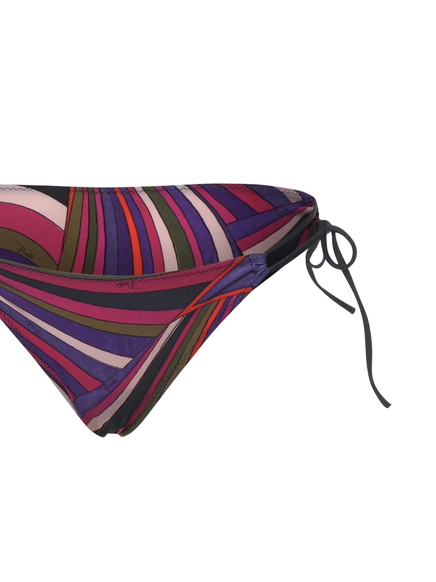 Slip bikini con stampa Iride 5UMX27 5U755011 PUCCI 