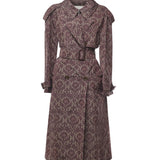 Trench lungo "Fitzrovia" in misto viscosa 8116993 C3518 BURBERRY 